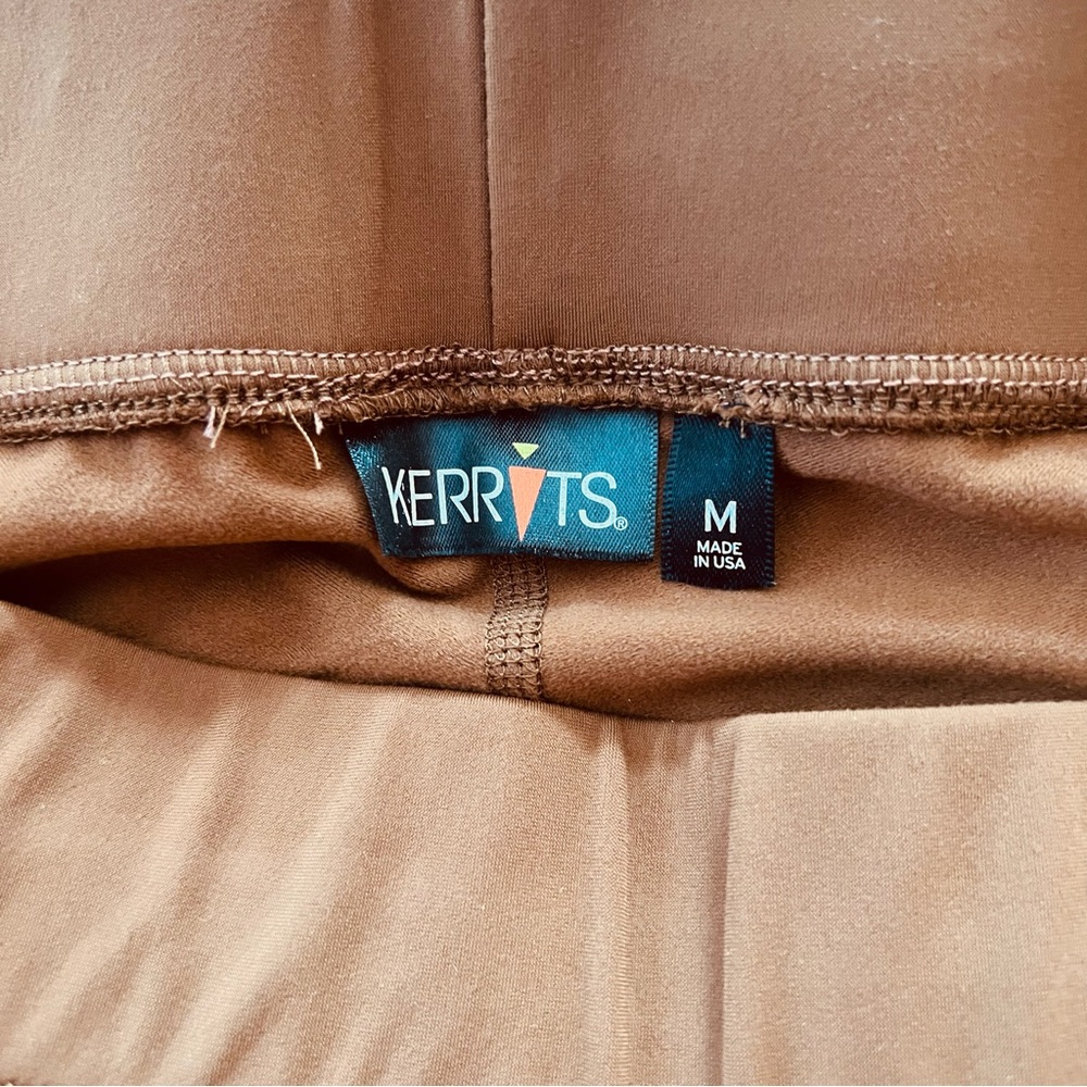 Kerrits Brown Equestrian Flare Pants w/Booty Grip Riding Bootcut Athletic USA - Picture 2 of 10